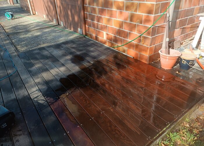 Entretien nettoyage terrasse bois Bassin d'Arcachon Taussat les bains 5