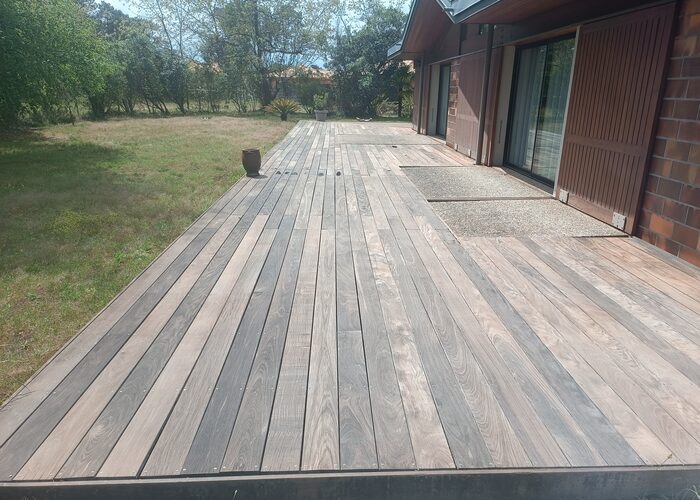 Entretien nettoyage terrasse bois Bassin d'Arcachon Taussat les bains 7