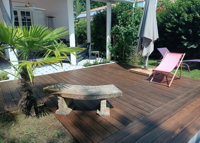 Entretien nettoyage terrasse bois et saturateur Andernos les bains 7