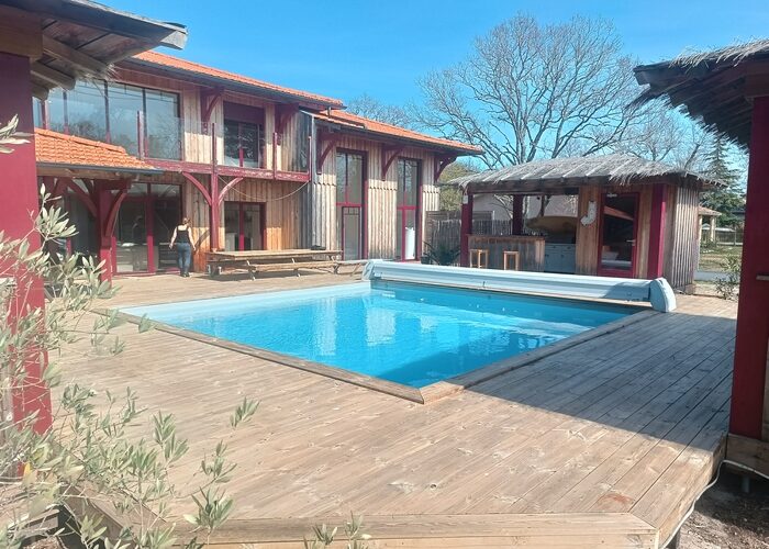 Entretien nettoyage terrasse bois saturateur Andernos les bains 11