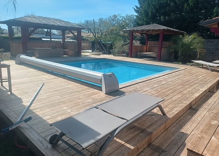 Entretien nettoyage terrasse bois saturateur Andernos les bains 8