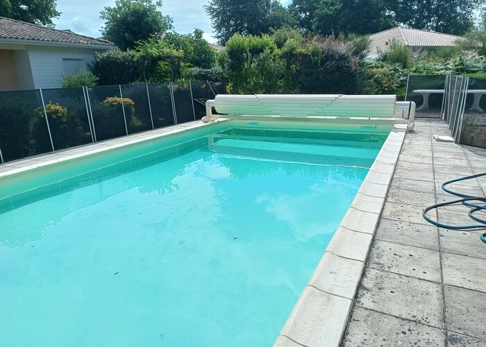 Rénovation piscine Andernos changement des skimmers des tuyaux et du liner 15