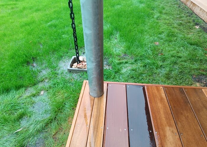 Terrasse bois exotique Itauba à Taussat les bains 4