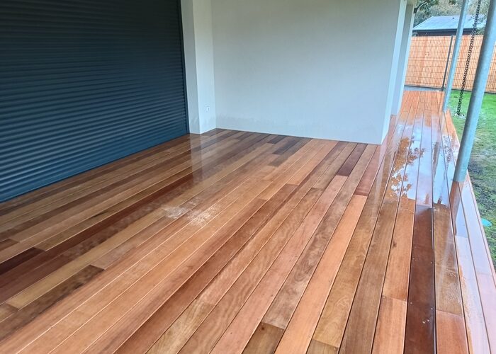 Terrasse bois exotique Itauba à Taussat les bains 6