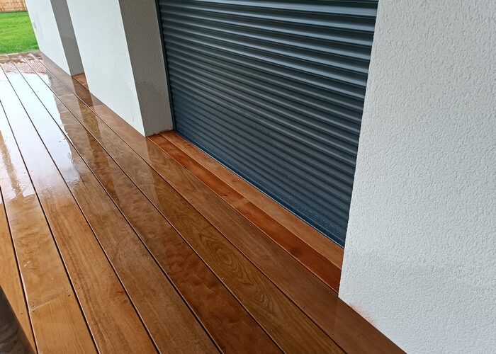 Terrasse bois exotique Itauba à Taussat les bains 7