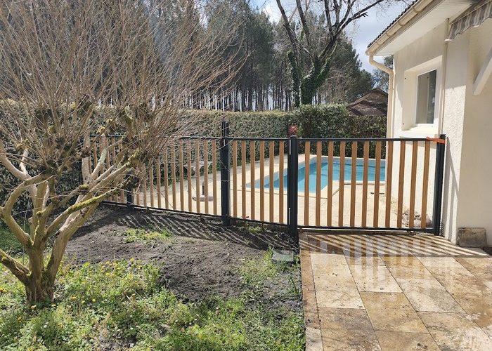Barrières de sécurité avec portillon conforme à la norme 2