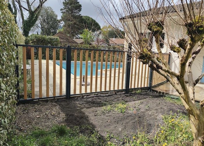 Barrières de sécurité avec portillon conforme à la norme 3