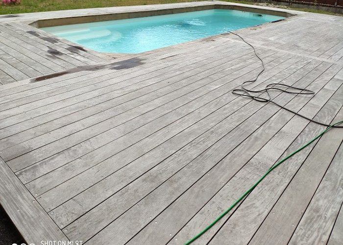 Entretien terrasse bois Andernos nettoyage et saturateur 1