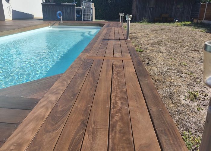 Entretien terrasse bois Andernos nettoyage et saturateur 5