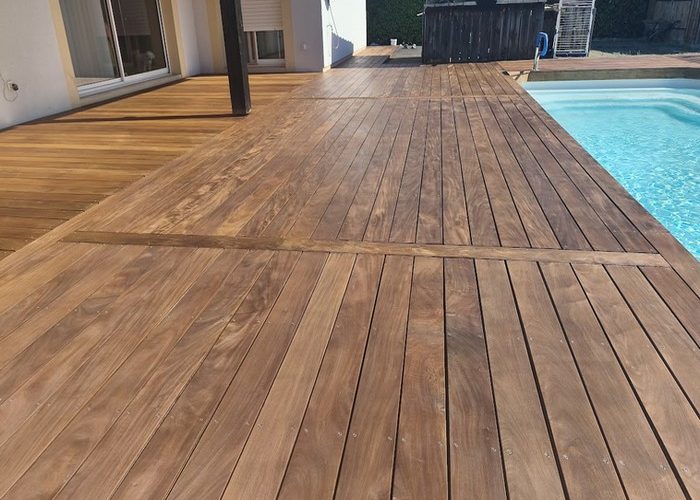 Entretien terrasse bois Andernos nettoyage et saturateur 9