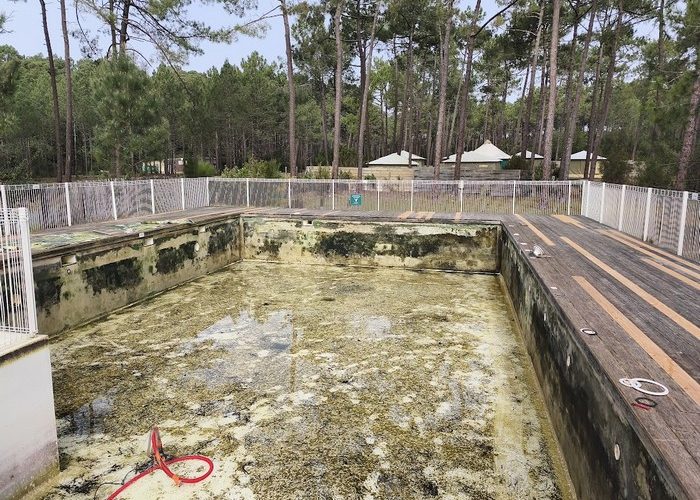 Rénovation piscine camping membrane armée Delifol 150.100 1
