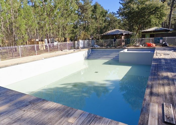 Rénovation piscine camping membrane armée Delifol 150.100 4