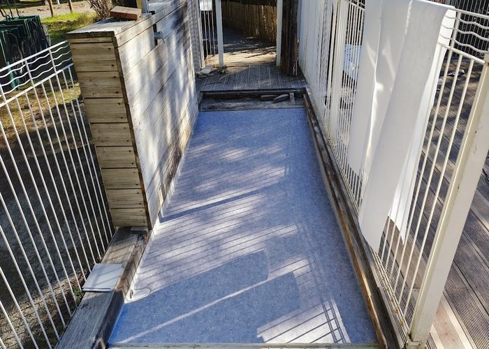 Rénovation piscine camping membrane armée Delifol 150.100 6