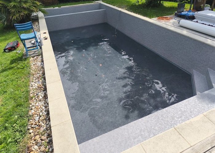 Rénovation piscine pose membrane armée Delifol Andernos les bains 5