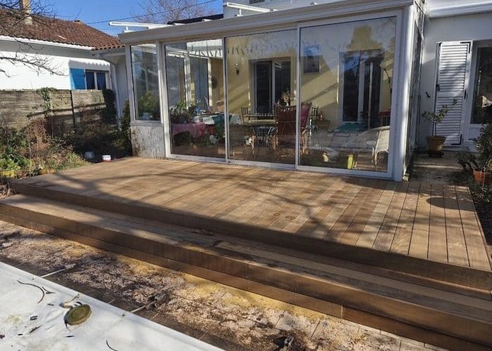 Rénovation terrasse bois exotique à Andernos les bains 2 Copie