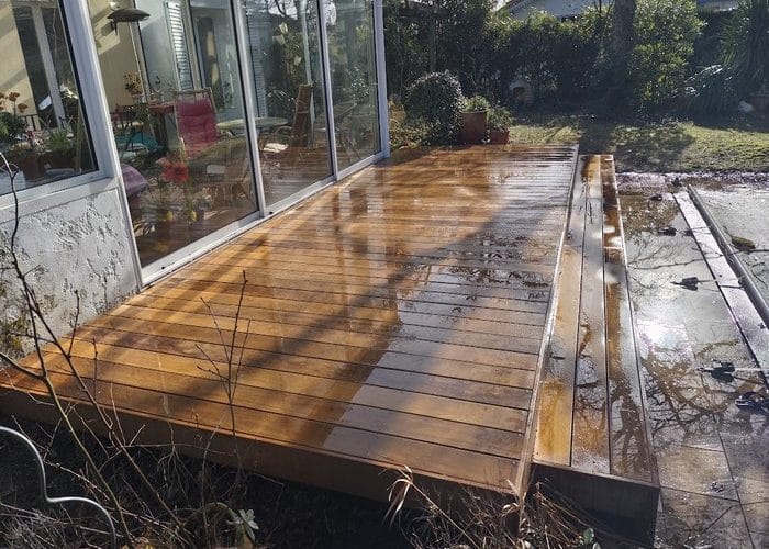 Rénovation terrasse bois exotique à Andernos les bains 4